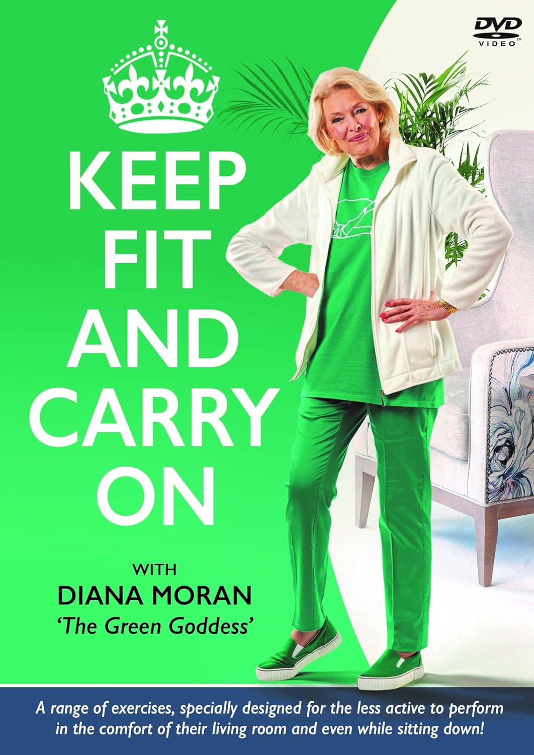 Keep Fit and Carry On with Diana Moran DVD 2020 Amazon.co.uk DVD & Bluray