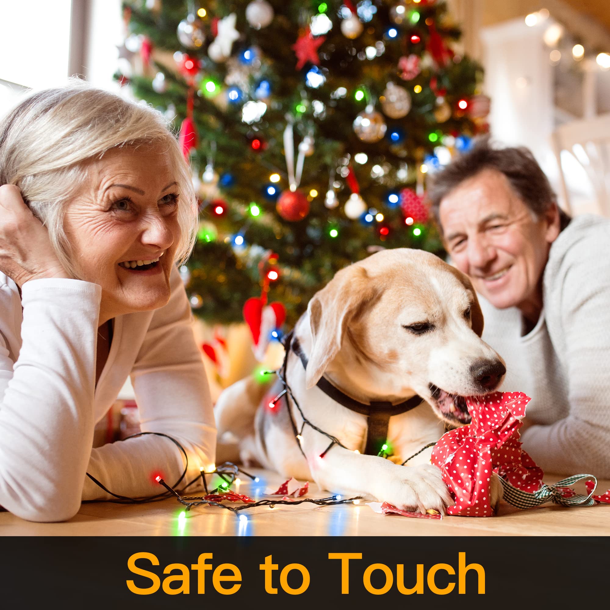 Ollny Christmas Lights 400LED 132FT, Plug-in