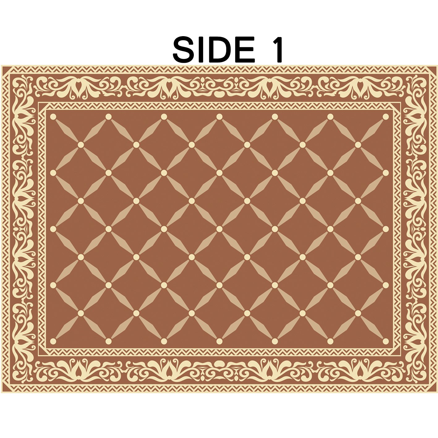 EasyGO Products Rv Camping Mats 9'X 18' Large Outdoor Patio Mat