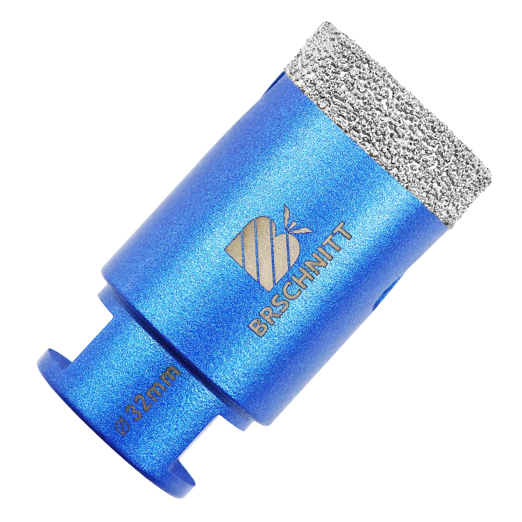 Diamond Core Drill Bit 32mm- BRSCHNITT Tile Hole Saw M14 for Tile Porcelain Stoneware Ceramic Marble Granite Drilling,Suitable for Angle Grinders — image 1