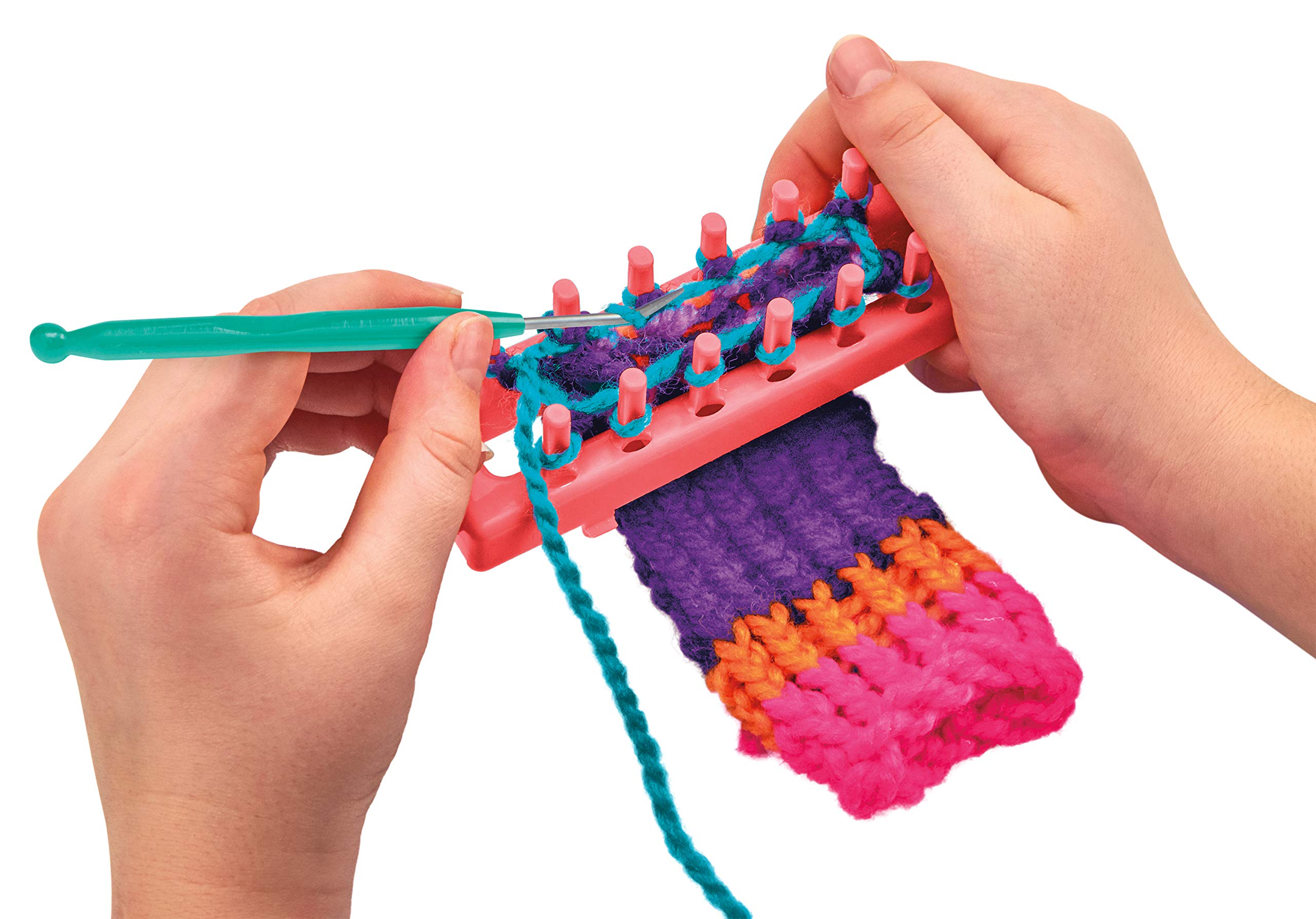 Cra-Z-Art Shimmer 'n Sparkle 5-in-1 Ultimate Knitting Station