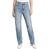 Madewell Women's The '90s Straight Jeans in Rondell Wash: Crease Edition