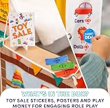 Playhouse Pop Up Play Town Hanging Doorway Toy Shop 3-7 UK Door Fit view 3