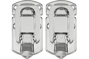 Reliable Hardware Company RH-2510-2-A, Pair latches, Nickle, 2 Ounce