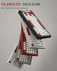Womier Keycaps, Custom PBT Doubleshot Keycaps 60 65