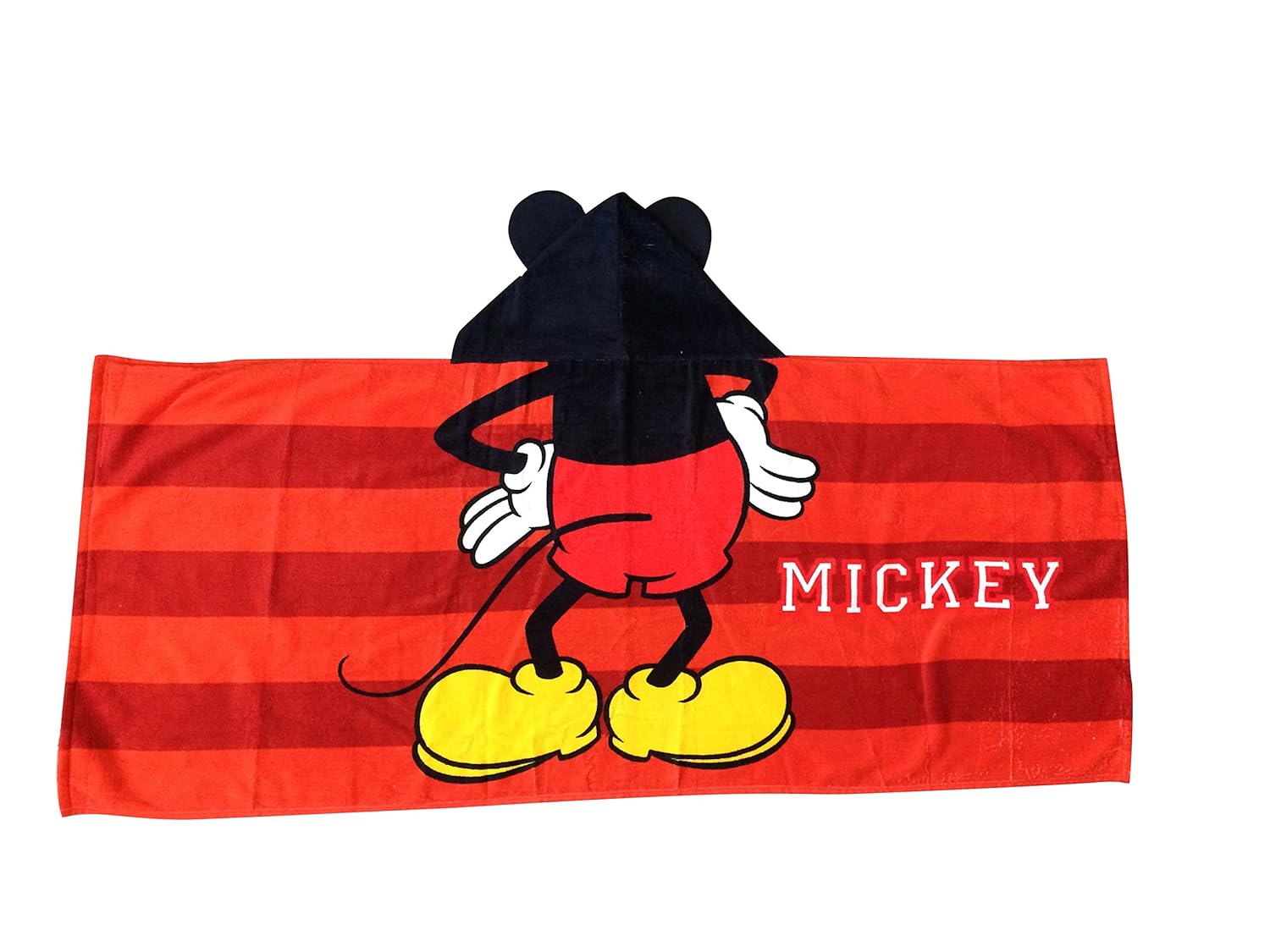 Red Striped Hooded Towel main image 0