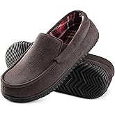 RockDove Men's Alexander Flannel Lined Loafer Slipper