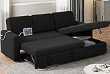Yaheetech Sectional Sofa L-Shaped Sofa Couch Bed
