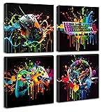 Gamer Room Decor for Boys - Game Wall Art Graffiti