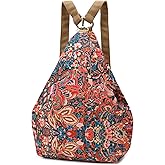 Black Butterfly Premium Backpack for Women, Bohemia Style Fashion Casual Daypack Backpack, Small Backpack Purse (1-red)