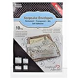 Scrapbook Adhesives Keepsake Envelopes 10/Pkg-Assorted Sizes