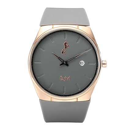 Analog Grey Dial Mens Watch - Sylvi Grey