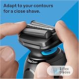 Braun Series 5 Electric Shaver with Beard Trimmer, 100% Waterproof, EasyClean view 3