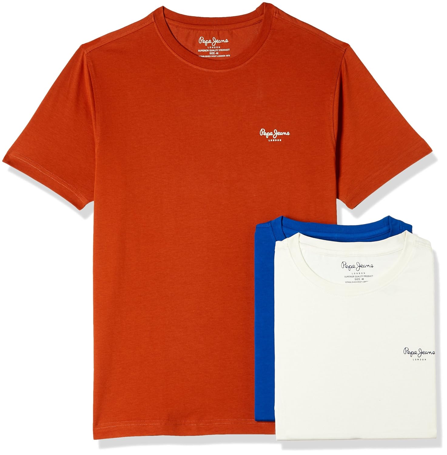 pepe jeans tri pack t shirts
