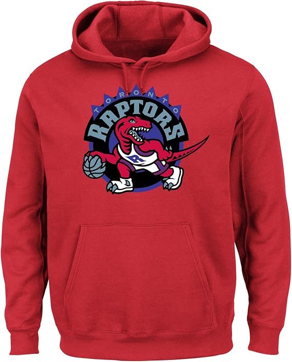 Amazon.com : Toronto Raptors NBA Men's Hardwood Classics Tek Patch Pullover Hoodie Fleece 