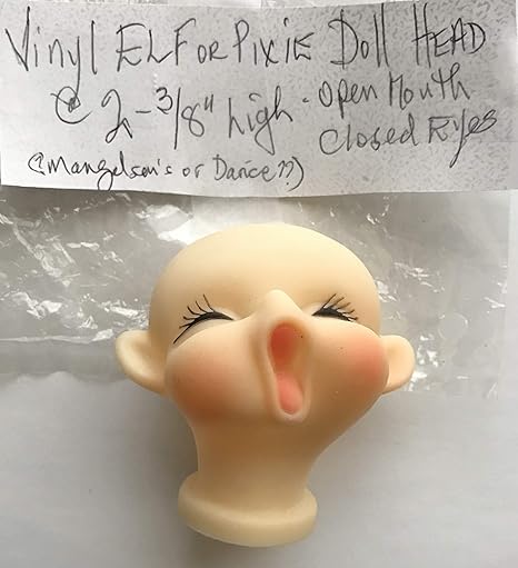 elf doll heads for crafts