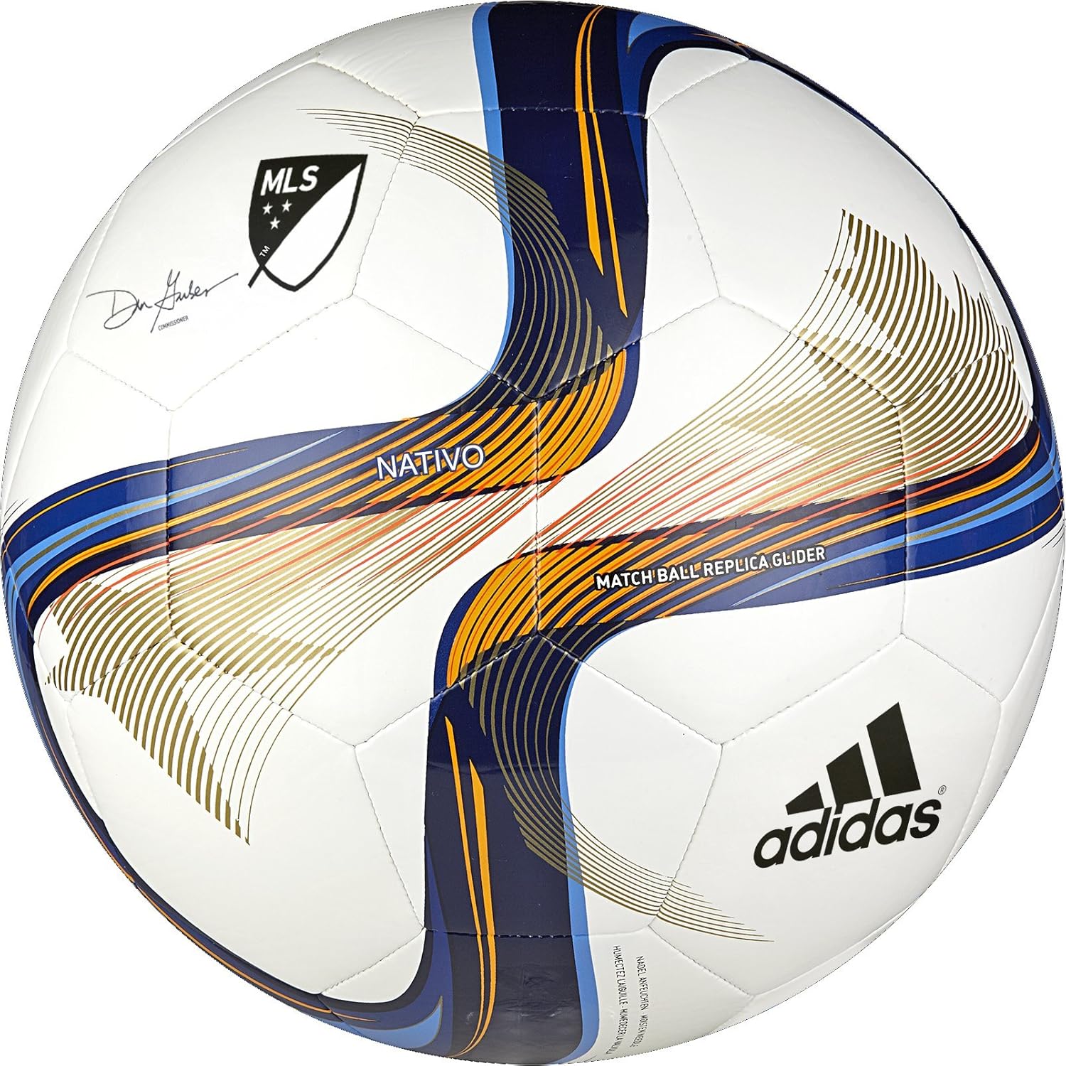 adidas Performance 2016 MLS Glider Soccer Ball, Soccer Equipment