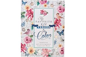 My Favorite KJV Verses to Color - Inspirational Adult and Teen Coloring Book Inspiration and Encouragement from God's Word