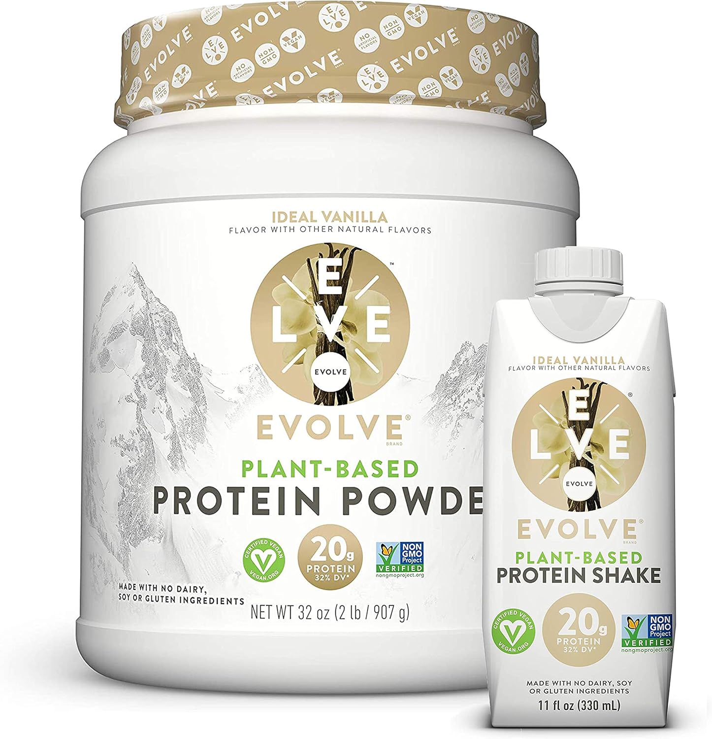 Evolve PlantBased 20g Protein Shake and