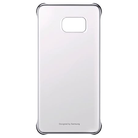 Samsung Clear Cover für Galaxy S6 Edge Plus, silber