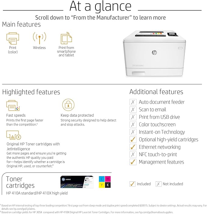 laserjet m452dn toner