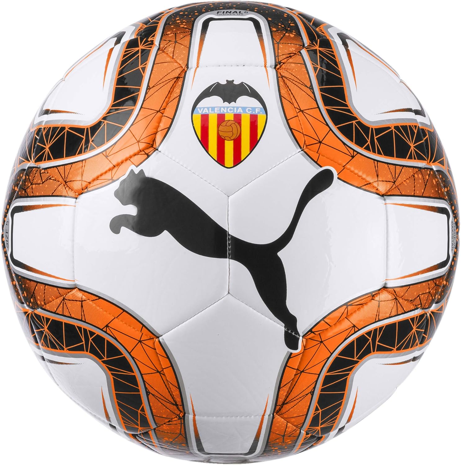 Puma VCF Final 6 Ball Balón, Adultos Unisex, White Black-Vibrant ...