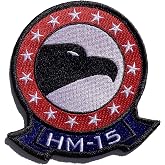 HM-15 Blackhawks Squadron Patch &ndash; Sew On