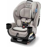 Graco Extend2Fit 3-in-1 Convertible Car Seat, Ashten | 3 Modes of Use: Extended Rear &amp; Forward-Facing Harness &amp; Highback Booster; Adjustable Extension Panel, Grows with Your Child