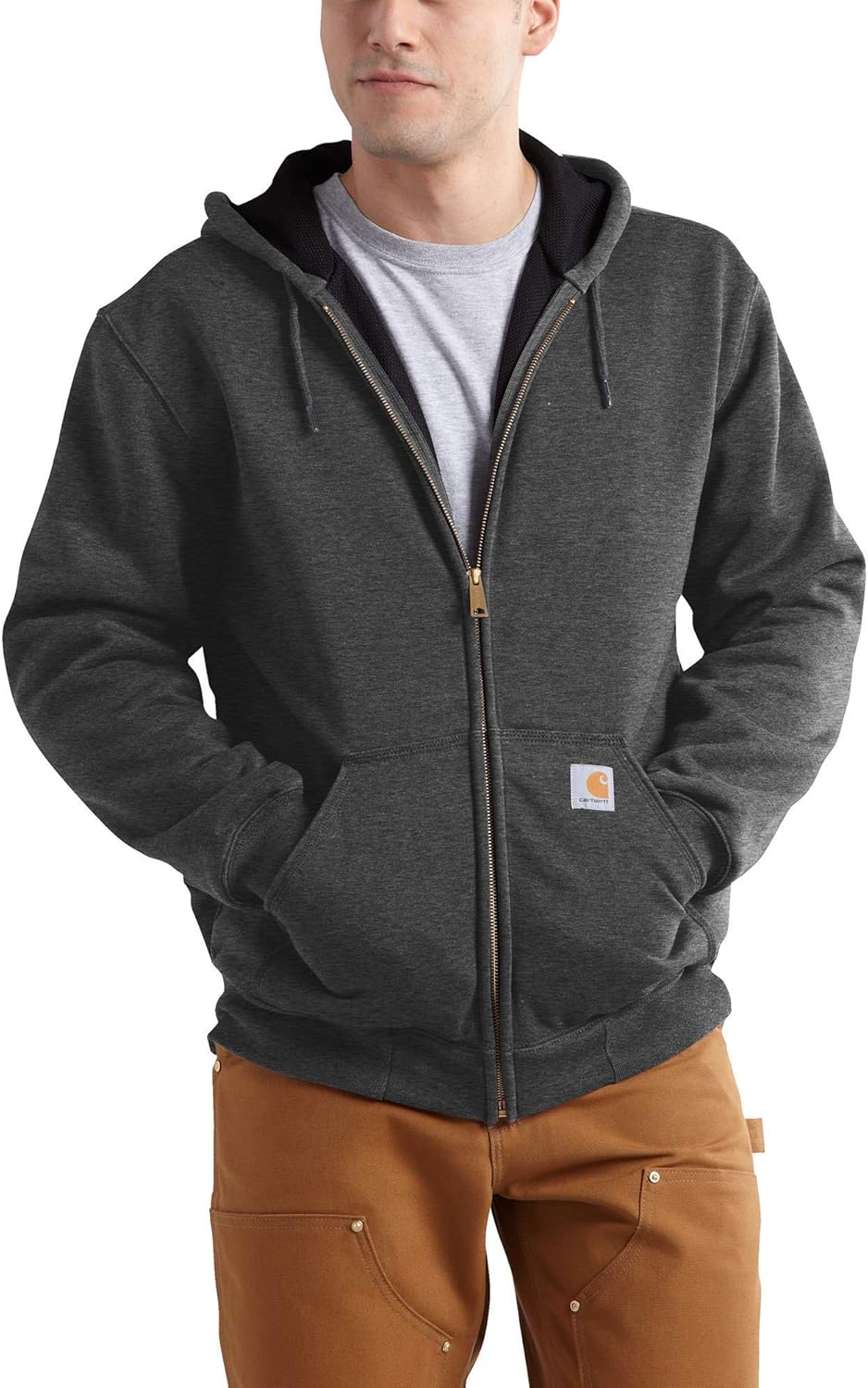 large tall zip up hoodie