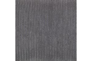 Better Trends Gray Full/Double Bedspread, 100% Cotton Tufted - Classic Stripe Coverlet, Soft & Cozy Bedding for All Seasons, Machine Washable - Jullian Collection