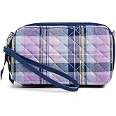 Vera Bradley Women's Cotton All in One Crossbody Purse With RFID Protection