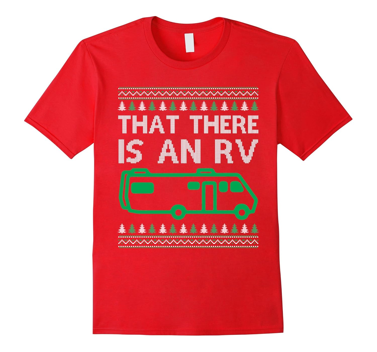 That There Is An RV Christmas T-Shirt-Rose