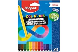 Maped Color'Peps Infinity Colored Pencils - No sharpening needed! - 12 Colors