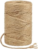 tenn well 100M Jute Twine 3 Ply 3mm Brown Garden String for DIY Crafts view 1
