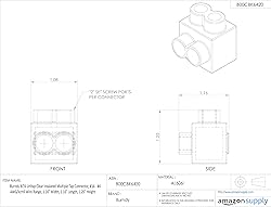 Burndy BIT4 Unitap Clear Insulated Multiple Tap