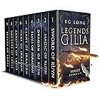 Legends of Gilia - Triple Trilogy Omnibus: A Coming of Age Epic Fantasy