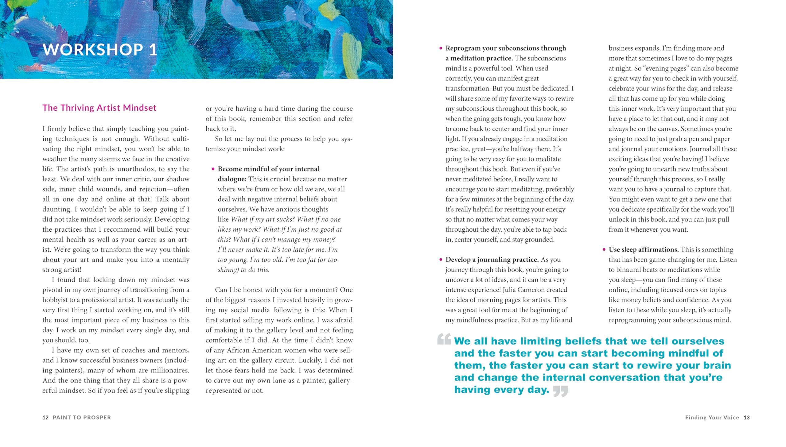 Paint to Prosper: Transform Your Art Practice and Build a Modern Art Business