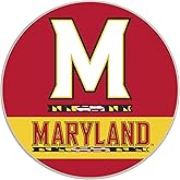 Maryland Terrapins Paper Coaster 4 Pack Officially Licensed Collegiate Product