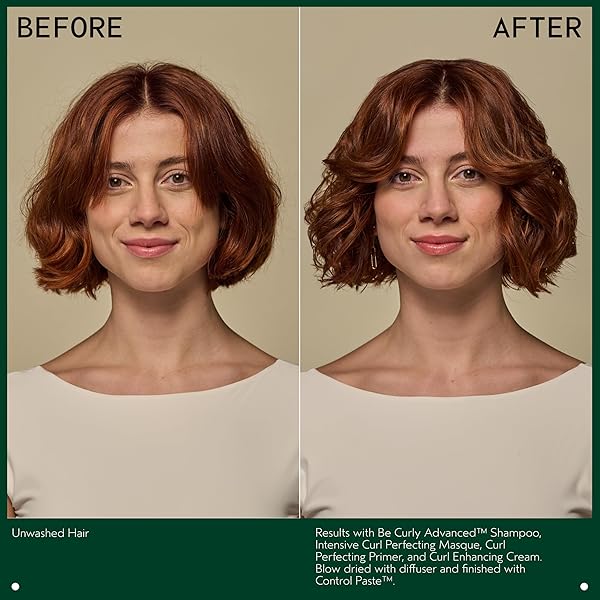 AVEDA BE CURLY ADVANCED CURL PERFECTING PRIMER | FOR WAVY, CURLY & COILY HAIR | DETANGLES & SMOOTHS | PRODUCTS AGAINST HUMIDITY, REDUCES FRIZZ | SILICONE FREE | 97% NATURALLY DERIVED*, 6.7 FL OZ