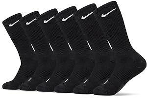 Nike Everyday Cushioned Training Crew Socks (6 Pairs)