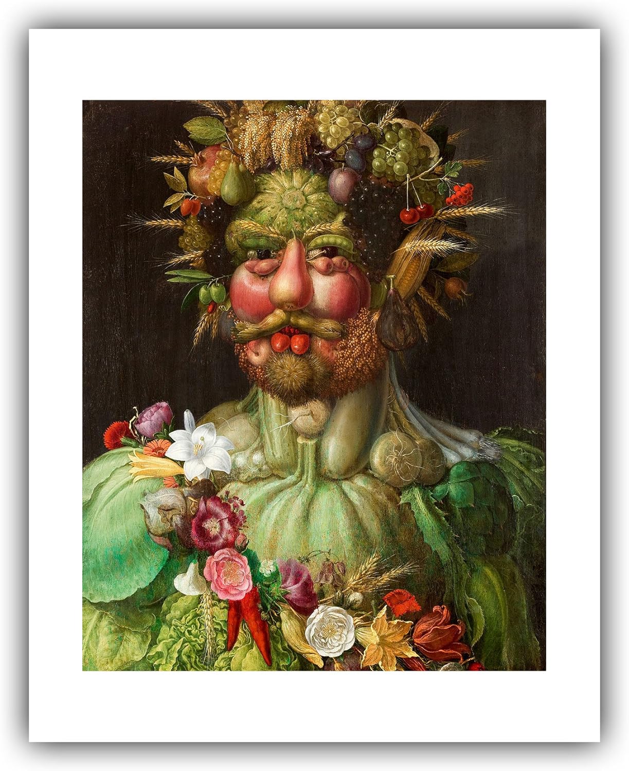 Giuseppe Arcimboldo Rudolf II "Vertumnus" Giclee Fine Art