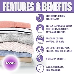 Pooph Pet Odor Eliminator & Pooph Laundry Additive