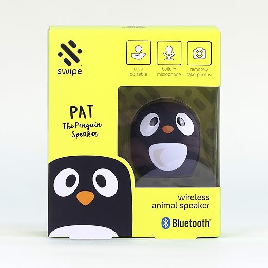 Amazon Com Thumbs Up Uk Pat The Penguin Bluetooth Wireless Speaker