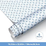 DERDUFT Scented Drawer Liners Fresh Linen 6 Sheets for Closets & Dresser view 2
