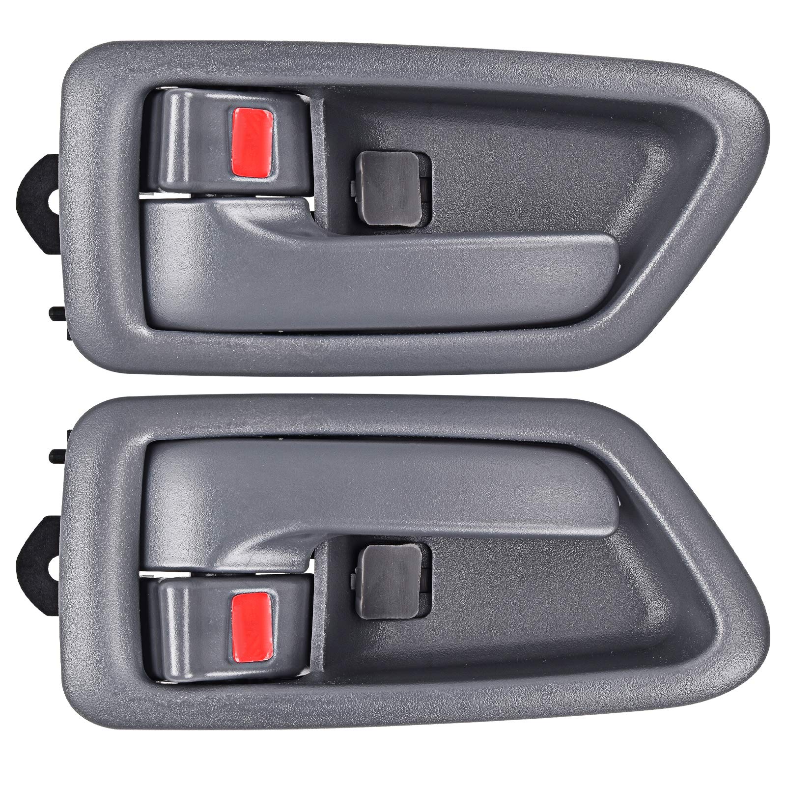 Photo 1 of FAERSI 2Pcs Inside Interior Door Handle Front Rear Driver & Passenger Side Replacement for 1997 1998 1999 2000 2001 Toyota Camry, Gray.OE:69206-AA010-E0, 69205-AA010-E0