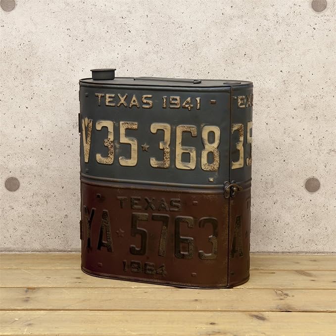 Amazon アメリカン雑貨 レトロ 収納 ナンバープレート オイル缶 ストレージボックス 収納ケース ボックス オンライン通販 Amazon アメリカン雑貨 レトロ 収納 ナンバープレート オイル缶 ストレージボックス 収納ケース ボックス オンライン通販