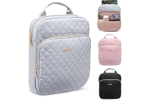 APLUFINE Book Sleeve with Zipper Book Pouch, Book Protector Bag,Book Sleeve for Book Lovers, Book Cover, Book Carrying Case for Book Accessories, Study Suppliers