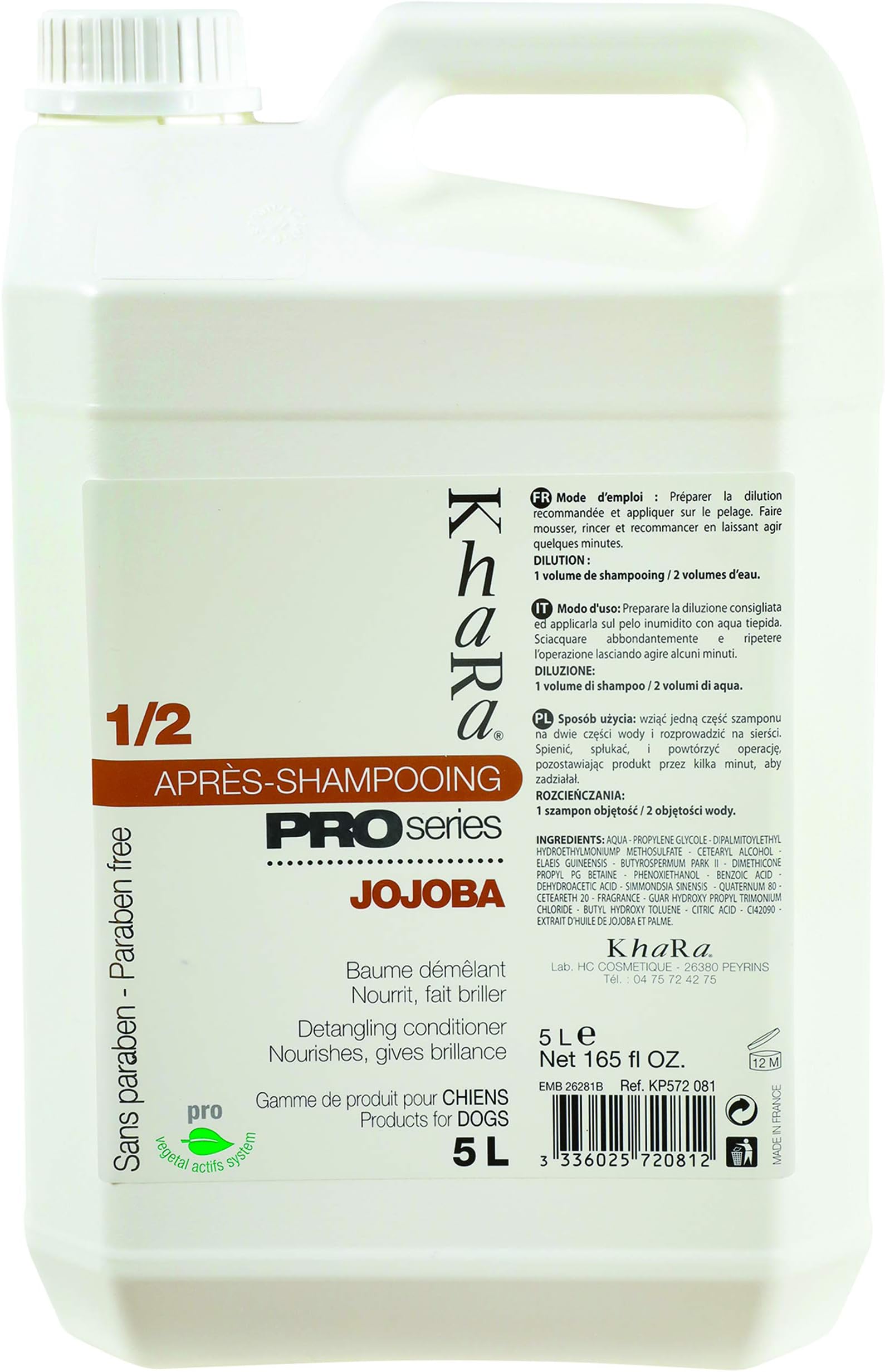 Khara Jojoba Rinse 5 L Pro Series