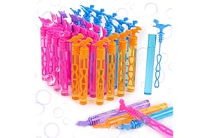 LOKIPA 36PCS Mini Bubble Wands, Bubble Party Favors Assortment Toys for Kids, Summer Toy Party Favor, Goodie Bags, Carnival P