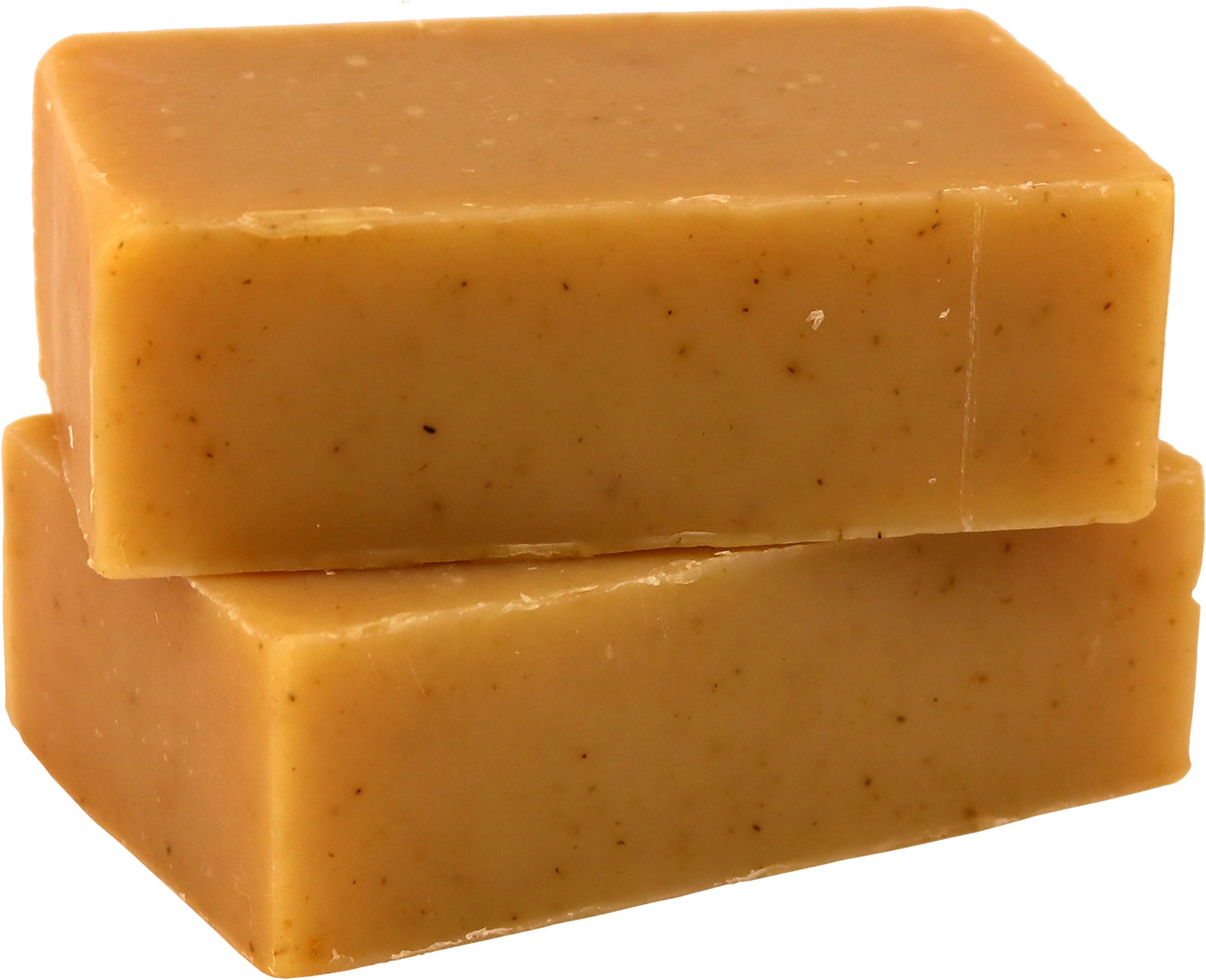 All Natural Handmade Goat Milk Soap (2 Bars) - Raw Organic Moisturizing Soap for Acne, Dry & Sensitive Skin, Eczema, Psoriasis, Rashes, Burns (Sandalwood) - Incredible By Nature